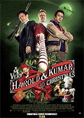 Смотреть фильм Убойное Рождество Гарольда и Кумара в хорошем качестве HD 720p бесплатно и без смс
